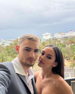 Gabriel Guevara Instagram - Millones de gracias @festivalmalaga @davidxdyp por invitarme una experiencia inolvidable. 
Gracias a todos por venir y por el apoyo.
Estoy muy Feliz ❤️✌🏽
Look: @dior @messika 
Stylists: @josejuan35 @pacocasado19