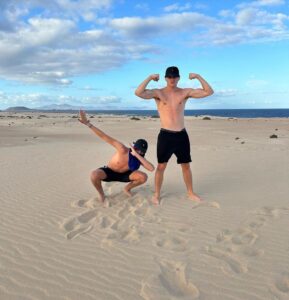 Gabriel Guevara Instagram - Slow and steady, stronger than ever! Fuerteventura