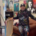 Gabriel Iglesias Instagram - Big shout out to @moya_arts for creating that that beautiful art piece. I hope to see it in person one day.