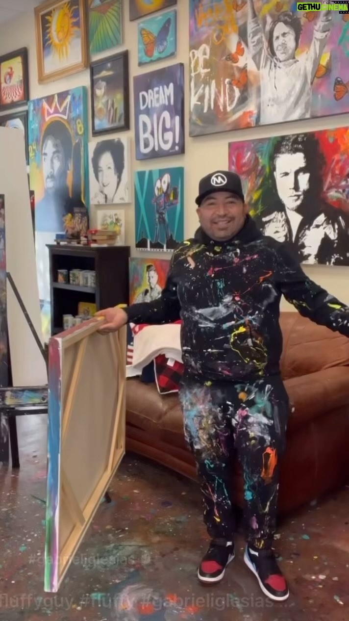 Gabriel Iglesias Instagram - Big shout out to @moya_arts for creating that that beautiful art piece. I hope to see it in person one day.