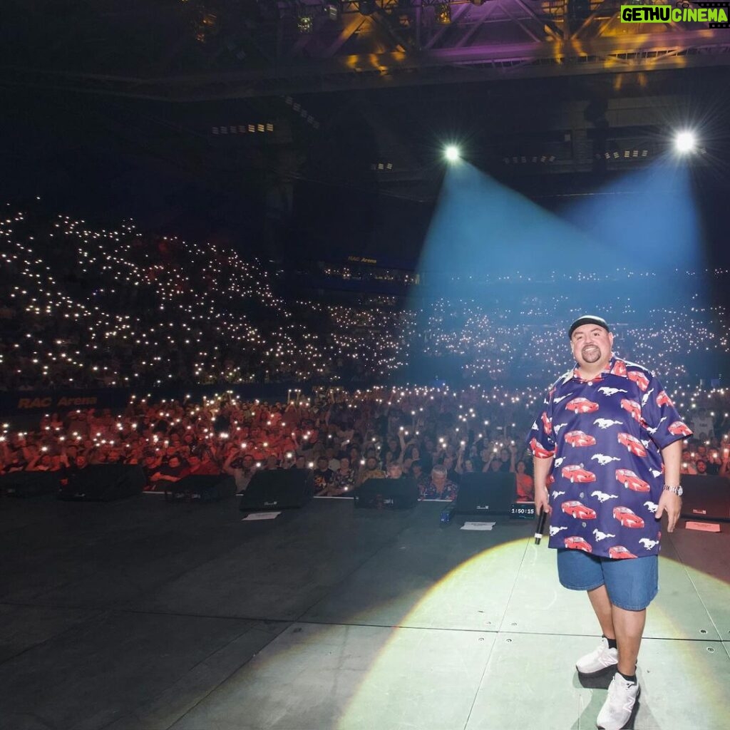 Gabriel Iglesias Instagram - What an incredible time in Perth 🤗 Here r some of the highlights from last nights concert. 📸 @anunezphoto Rac Arena Perth