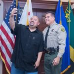 Gabriel Iglesias Instagram - Big thank u to LA County Sheriff Robert Luna for letting my staff and I come by for a little visit. We miss u in LB but happy to see u making a bigger difference in the community. Los Angeles, California