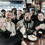 Gabriel Iglesias Instagram - Mexicans & Irish getting drunk in Ireland 😁🇮🇪 🇲🇽 Expect weird post 😳 #FluffyIrish #FluffyWorldTour Grogan's Castle Lounge