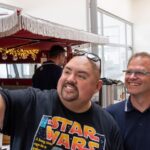 Gabriel Iglesias Instagram - Check out this incredible #VwBus collection that’s even bigger and more impressive than mine 😜 Of course it’s in Germany. Thank u Christian @vwcv_news and his colleagues who hosted a special private tour for team Fluffy in Hanover. Germans and Mexicans bonding over T2s & food. Hanover, Germany