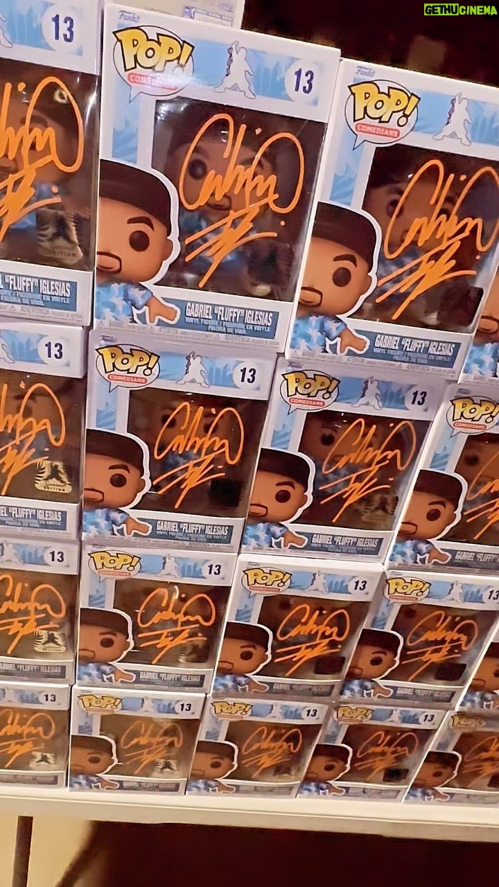 Gabriel Iglesias Instagram - Signed Fluffy FUNKOS are now avail on FluffyGuy.com 🤗