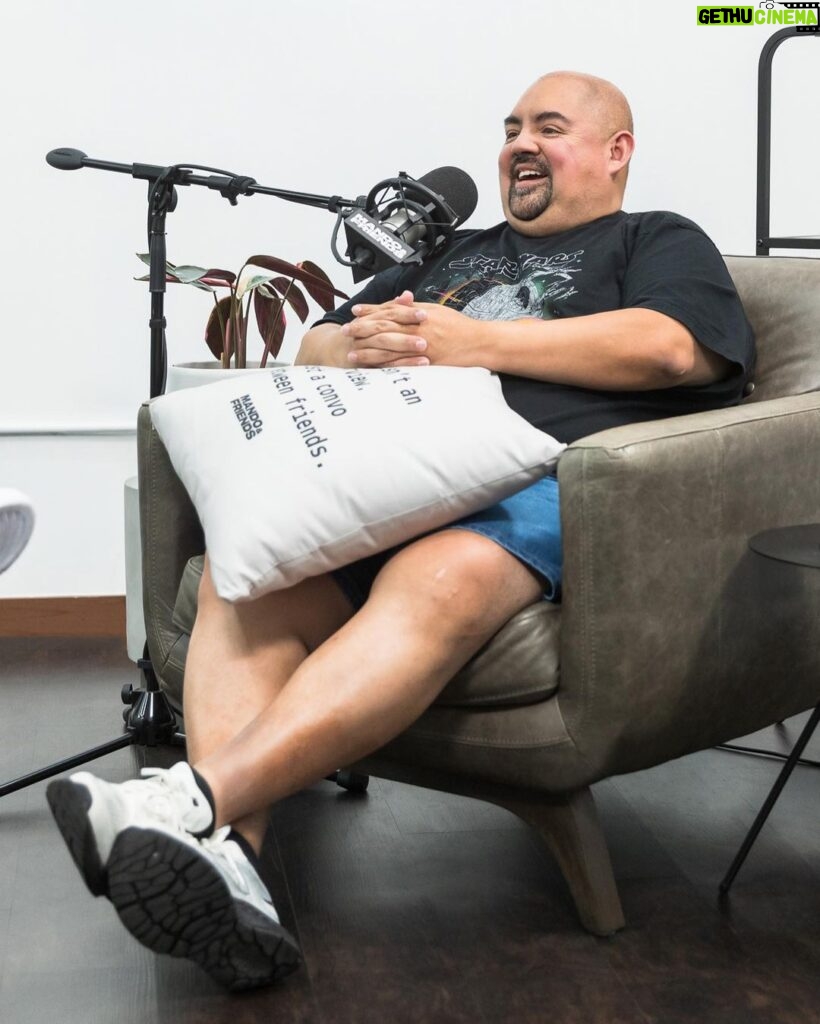 Gabriel Iglesias Instagram - M&F is Mando & FLUFFY for a special episode 21‼️🎤 Gabriel @fluffyguy Iglesias joins me on the couch to talk about his inspiring journey. The importance of sacrifice when it comes to following a dream — to how surviving a near death experience changed his perspective on life. Watch and listen to Mando & Friends Season 3, episode 21 now streaming (link in bio)! 🎙️📺 Hubwav