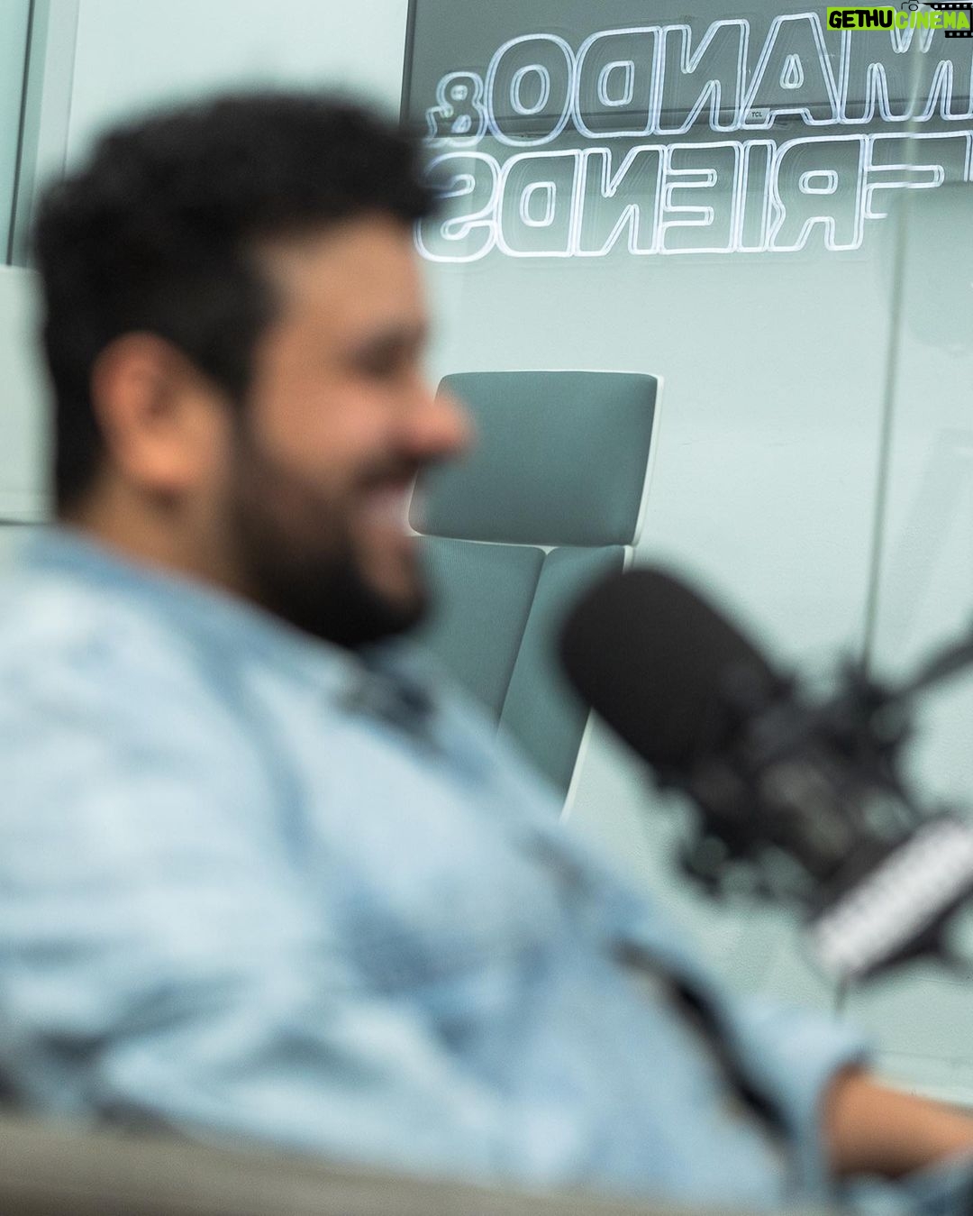 Gabriel Iglesias Instagram - M&F is Mando & FLUFFY for a special episode 21‼️🎤 Gabriel @fluffyguy Iglesias joins me on the couch to talk about his inspiring journey. The importance of sacrifice when it comes to following a dream — to how surviving a near death experience changed his perspective on life. Watch and listen to Mando & Friends Season 3, episode 21 now streaming (link in bio)! 🎙️📺 Hubwav