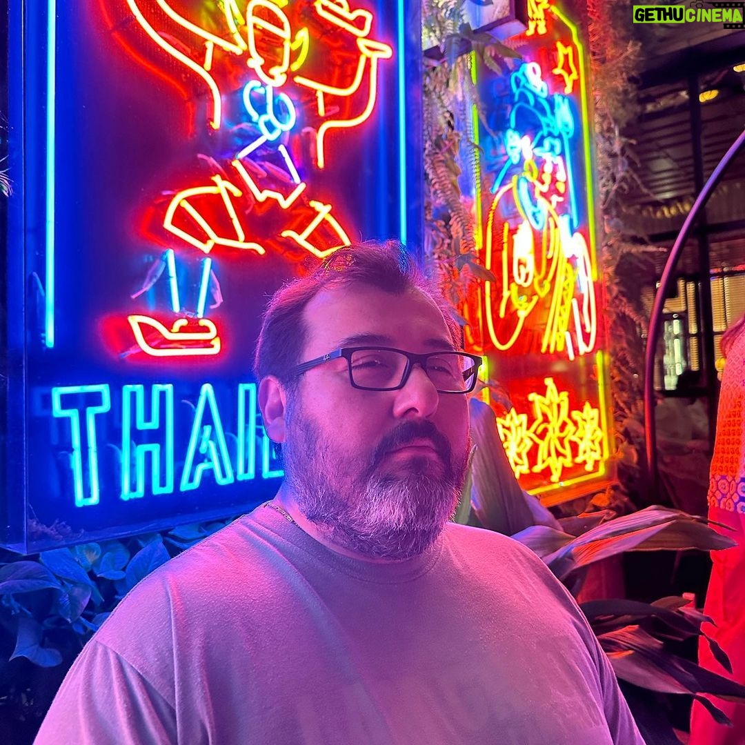 Gabriel Iglesias Instagram - Incredible first night in Portugal. I know it looks like we were in Thailand but that just the lights. We ate like kings. Thank u Enrique and Eric. Iβm still full π³ π΅πΉ πΈ @anunezphoto Lisbon, Portugal