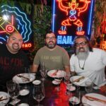 Gabriel Iglesias Instagram - Incredible first night in Portugal. I know it looks like we were in Thailand but that just the lights. We ate like kings. Thank u Enrique and Eric. I’m still full 😳 🇵🇹 📸 @anunezphoto Lisbon, Portugal