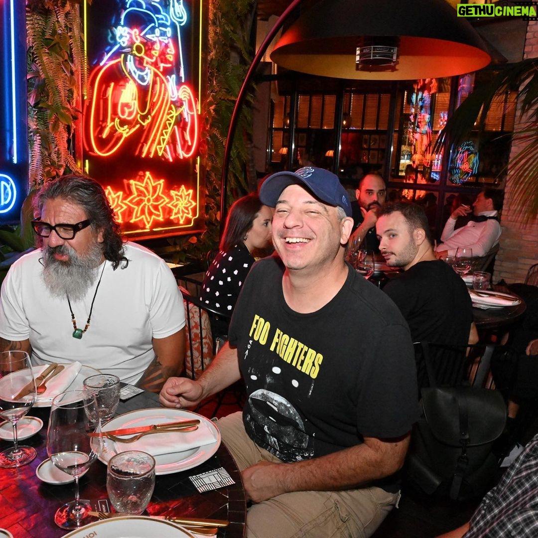 Gabriel Iglesias Instagram - Incredible first night in Portugal. I know it looks like we were in Thailand but that just the lights. We ate like kings. Thank u Enrique and Eric. Iβm still full π³ π΅πΉ πΈ @anunezphoto Lisbon, Portugal
