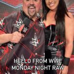 Gabriel Iglesias Instagram - Having a blast hanging out in Anaheim at @wwe #RAW 😁 Welcome back @raquelwwe We missed u!!!