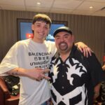 Gabriel Iglesias Instagram - Peso Pluma met Peso Mucho 😜 Los Angeles, California