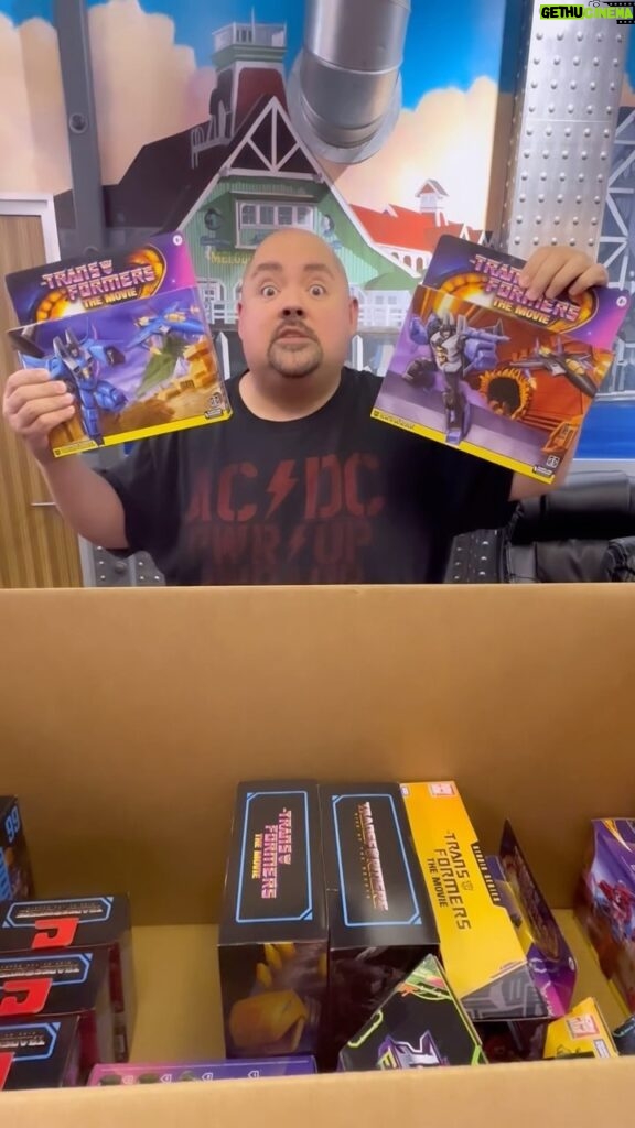 Gabriel Iglesias Instagram - I’m nerding out! Thank u @hasbro for the ultimate toy box. I LOVE Transformers! U guys made my day with this #FreeProduct 😁👍🏽 Long Beach, California