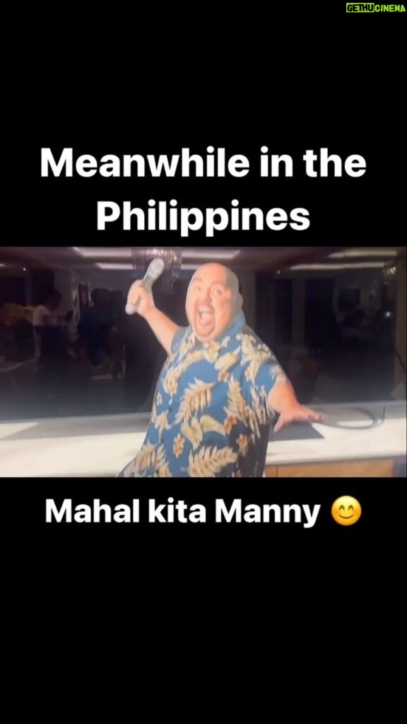 Gabriel Iglesias Instagram - Much love to all my Filipino brothers and sisters out there. Shout out to PAC-MAN @MannyPacquiao for being a fan and killing that song 👏🏼👏🏼👏🏼😁