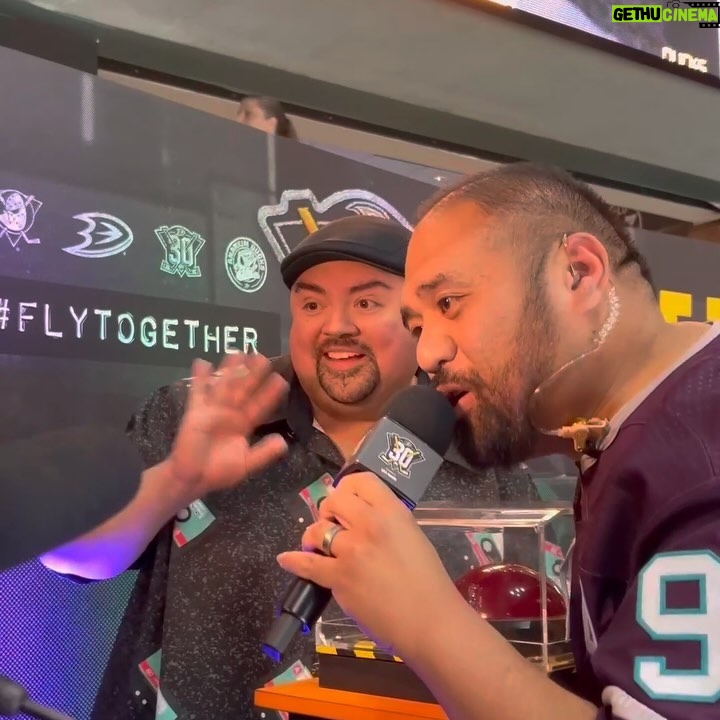 Gabriel Iglesias Instagram - Comedian @fluffyguy is in the house! Don’t miss him as he will be bringing the laughs on April 19th here at Honda Center for his Don’t Worry Be Fluffy Tour. You can get tickets for his show at the link in bio.
