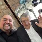 Gabriel Iglesias Instagram - Had the honor of spending some time with the founder of @tapatiohotsauce Mr. Saavedra ( @jls4685 ) on his 95th bday. What an incredible life. A real inspiration. He told me his number one accomplishment in life is being a father 😊 Long live Mr. TAPATIO 🔥 Los Angeles, California