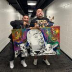Gabriel Iglesias Instagram - Thank u @moya_arts for making this awesome Fluffy art piece. U have a wonderful talent. Continued success and happiness 👏🏼