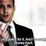 Gabriel Macht Instagram - Who’s up for a game of Poker? Harvey is...Tonight on @suits_usa #watchsuitswednesday #tuxedo #poker #spoiler #harveywins #obviously