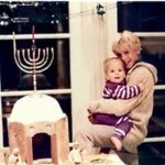 Gabriel Macht Instagram - Happy 1st night of Hanukah! That’s me at 12yrs old with @jessemachtmusic @jesse_macht who was almost 2? There’s our family synagogue we decorate with candy every year going back to 1975. I missed today’s gathering where we also celebrated my mother’s bday!!! Happy Birthday Mom and Happy Hanukah!