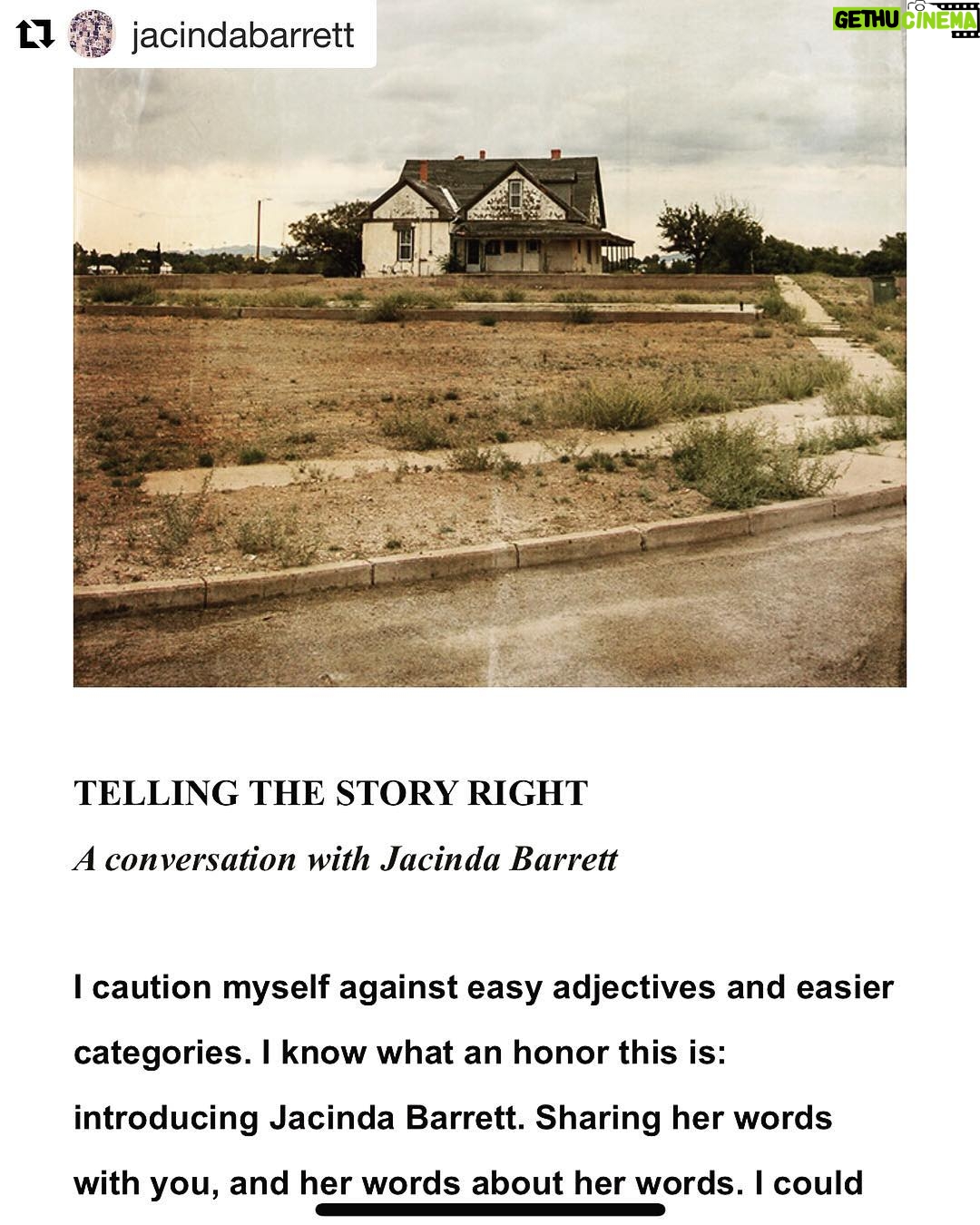 Gabriel Macht Instagram - Enormously proud to share a conversation about writing in #JunctureNotes with @jacindabarrett and #bethkephart. This includes a small piece written by @jacindabarrett #essay #personalessay #writing I put the link to the essay in my bio. #checkitout
