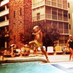 Gabriel Macht Instagram - #tbt visiting my grandparents condo this week and then throwing up some vacation photos from 35 yrs ago...#northmiami #memories @ahh_reee @professor_putty @juliemacht photo cred @mommele @stephen_macht back then and photo cred @jacindabarrett now