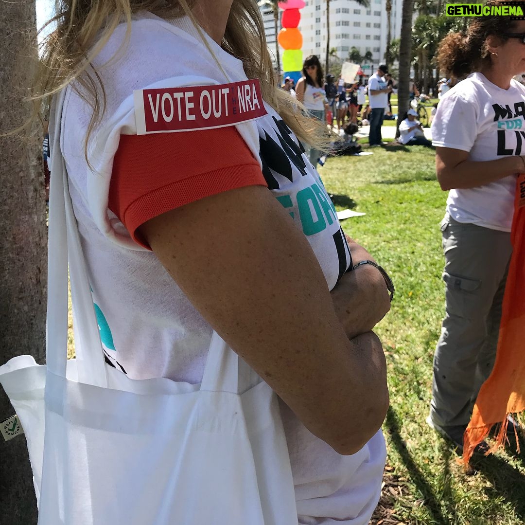 Gabriel Macht Instagram - @marchforourlives #miami @cnn #thiswasreal #notfakenews #iwasthere #guncontrolcanwork