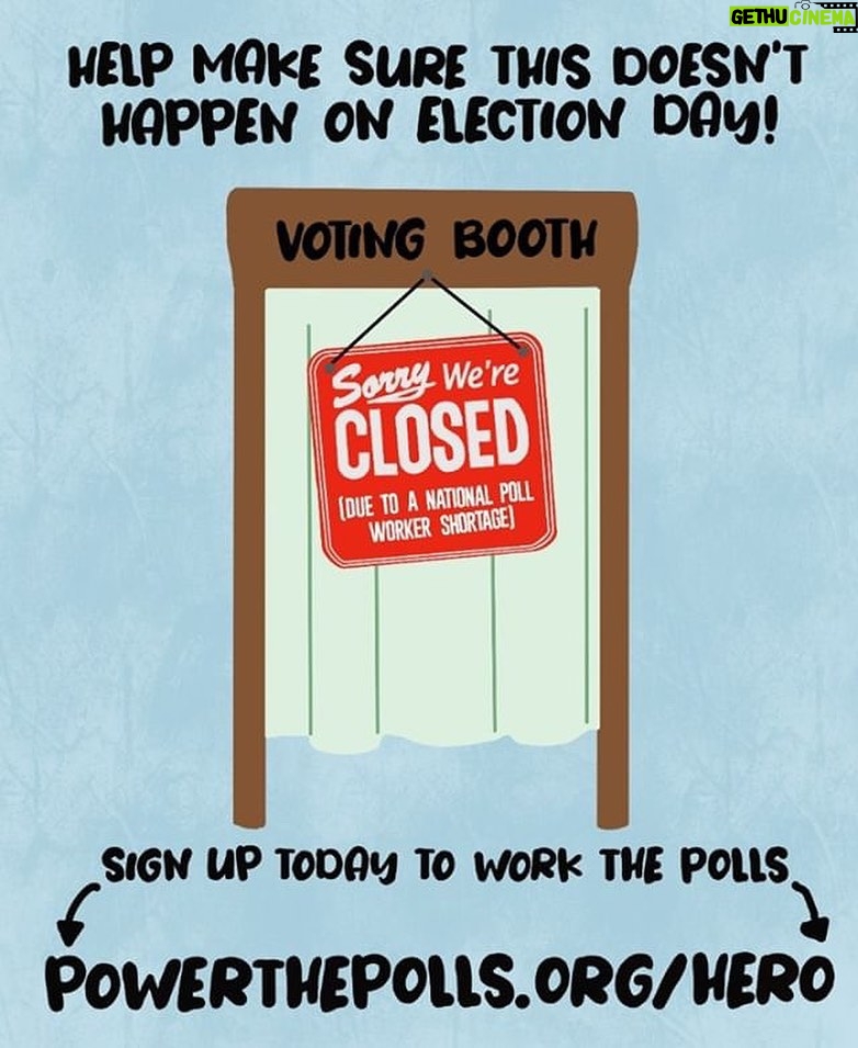 Gabriel Macht Instagram - Don't let your local polling place close! If you're over 16, sign up TODAY to be a poll worker at powerthepolls.org/hero & share! You not only get paid for your heroic work, but you'll help end the national poll worker shortage we're facing in 2020. Everyone gets free PPE too. If we don't recruit more people, many polling locations will close! Please help reach our goal of signing up 250,000 poll workers. You'll be a hero in your community by protecting the right to vote for your neighbors. Join the movement and be a #pollhero today!