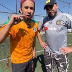 Gabriel Montiel Instagram - El crossbar challenge entre Gabo y Alex, si le das al travesaño, haces preguntas incomodas. 😈 #futbol #reto #deportes Mexico City, Mexico
