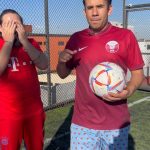 Gabriel Montiel Instagram - ¿Quién es el verdadero crack entre Gabo y Wero? Pues en este episodio estamos más cerca de averiguarlo #futbol #deportes #reto Mexico City, Mexico