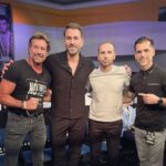 Gabriel Soto Instagram - Un placer estar con estos grandes del boxeo 🥊🔝🏆💪 @eddiehearn @memorochaa @kevincrooney