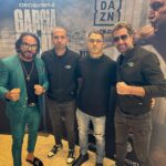 Gabriel Soto Instagram - The team 🥊🥊🥊🥊 @oscarduartej @memorochaa @pepegomez1 💪💪💪 @jmedinamex siempre es un gustazo verte se te quiere!!! Houston Toyota Center
