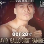 Gabriel Soto Instagram - Vamos con todo en tu pelea hoy @javid_serrano 💪🥊 @memorochaa @isaak_box @cancun_boxing @pepegomez1 @matchroomboxing @eddiehearn @daznboxing Cancún, México