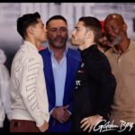 Gabriel Soto Instagram - Conferencia de prensa 🥊🥊🥊 @oscarduartej vs @kingryan LETS GO!!! @goldenboy @memorochaa @oscardelahoya @makeawar @pepegomez1 @carlosduarte.12 @yorhealth @playdoitmexico @daznboxing