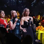Galilea Montijo Instagram - Feliz de trabajar a su lado @angelicavaleoriginal @clarissamolina 💘🫶🏻 @premiolonuestro @univision @televisaunivision Miami, Florida
