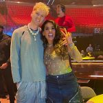 Galilea Montijo Instagram - What a work!!!! @premiolonuestro @wisin @machinegunkelly