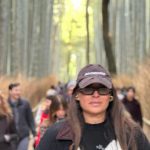 Galilea Montijo Instagram - #kyoto #bosquedebambukyoto 😎 Bamboo Forest