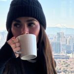 Galilea Montijo Instagram - El Monte Fuji 🗻 Y yo ❤️😍 #tokyo #montefuji Tokyo, Japan