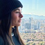 Galilea Montijo Instagram - El Monte Fuji 🗻 Y yo ❤️😍 #tokyo #montefuji Tokyo, Japan