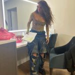 Galilea Montijo Instagram - Dia 2 ensayos!! @premiolonuestro Miami, Florida