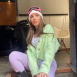 Gamila Awad Instagram - Sleepy and trying to stay in the sun to keep rolling 🍬⛸