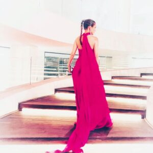 Gamila Awad Instagram - Had a pleasure attending @naeemkhannyc show for the second time. First time was during New York Fashion Week in 2019 that time in my very own home and on Om Kolthoum’s melodies made a huge addition to choose the original to compliment his originality and modernism 💘
Congratulations to my friend @amrmansi to yet another success and raising the bar keep the challenge on! 

Wearing @naeemkhannyc 
Jewelry @dimajewellery 
Makeup @rehamkhalifaa 
Styled by @mohamedashraff 
Hair by @shehabb.adel 
Photography tags on photos
