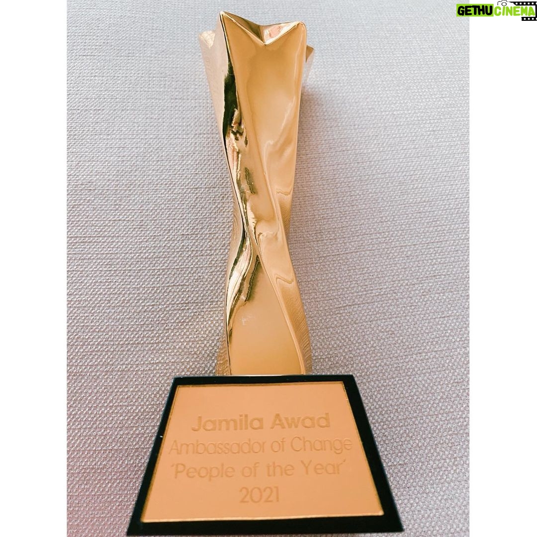 Gamila Awad Instagram - I’m absolutely humbled and honoured to be awarded by the Top 50 Women Forum X The National Council for Women as an Ambassador of Change, ‘People of the Year’ of 2021. Unquestionably in honour to be honored by our honorable Minister of Culture herself, our very own Enas Abd El-Dayem and the Founder of the Top 50 Women Forum, Dina Abdel Fattah. To many more to come and towards New Horizons 🏆 لي كل الشرف والفخر لاختياري وتكريمي من منتدى قمة الخمسين سيدة والمجلس القومي للمرأة لأكون سفيرة التغيير ومن ضمن "شخصيات العام 2021" وبدون شك تشرفت بتكريمي من قبل سيادة وزيرة الثقافة إيناس عبد الدايم والأستاذة دينا عبد الفتاح، مؤسس منتدى الخمسين. نحو آفاق جديدة قادمة ومشرقة 🏆
