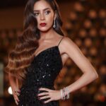 Gamila Awad Instagram - From the closing ceremony of Cairo International Film Festival 42nd edition ✨#ciff42 🖤 Styled by: @yasmineeissa Dress: @rasario Jewellery: @damasegypt Makeup: @rehamkhalifaa Hair: @ahmed__mounir Photography: @norayoussef_photography