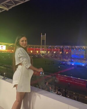 Gamila Awad Instagram - Had an amazing little trip to celebrate the opening of the @powerhorse stadium 🏟 and @udalmeria joining @laliga ⚽️