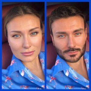 Garik Martirosyan Instagram - Если бы Жанна @jannalevina_martirosyan была мужчиной, а я - женщиной😂😂😂🔥 Как вам? Нравится?