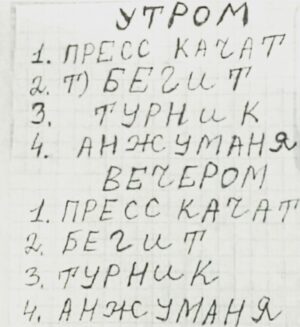 Garik Martirosyan Instagram - С завтрашнего утра начну действовать по этому предельно ясному и весьма мотивирующему плану! Что добавить бы ещё в этот список? #летоблизко #спортэтокруто #спонедельниканачну 💪