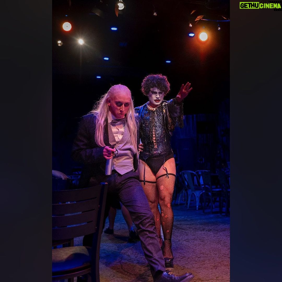 Garrett Clayton Instagram - We close #rockyhorrorpictureshow tomorrow. This one will be espically hard to say goodbye to. An amazing sold out run with incredible humans. I love this cast so deeply. @ofccreations , you nailed it. The level of talent we’ve had from every angle of this production. The venue, costumes, band, tech, literally everything. So proud of our show and what we’ve delivered. A dream role with a crazy talented cast. Thank you for welcoming me into your family. My heart is with you. Writing this was hard BUT this is not goodbye. ♥️ until next time, my loves. @kitty_lipski my character designer. Your talent is truly unmatched. There’s a reason that everyone who meets you is instantly obsessed. Because you are amazingly kind and impressively talented. Special shout out to Eric Voaughn Johnson for going out of his way to bring me here. I’ll miss you all deeply. ♥️ These stunning images are thanks to @samperimages during our final dress rehearsal before the REAL madness began