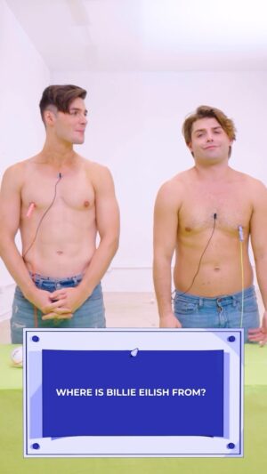 Garrett Clayton Instagram - Nipple ball softball trivia with @jackjerry! This was so painful and so much fun. Run to my youtube to watch it! 

#games #comedy #ViralChallenges #VGames