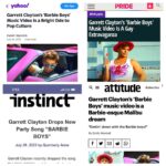 Garrett Clayton Instagram - Just a quick appreciation post for all the press that’s reporting on my new single #barbieboys. It means the world to me to have your support! I’ll keep working hard to deliver quality to you all!!! ♥️😭♥️ Thank you SO MUCH for all the love! Excited to finally be sharing all of this work with everyone! We have some surprises in the works for September and October! 🥳🙌♥️ #barbie #music