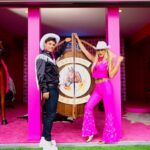 Garrett Clayton Instagram - Introducing: Dancer Barbie and Ken😱🩷 •Who’s excited to see @barbiethemovie @airbnb ?!? #barbie #ken #barbiemovie #barbiehouse #dance #padam #kylieminogue